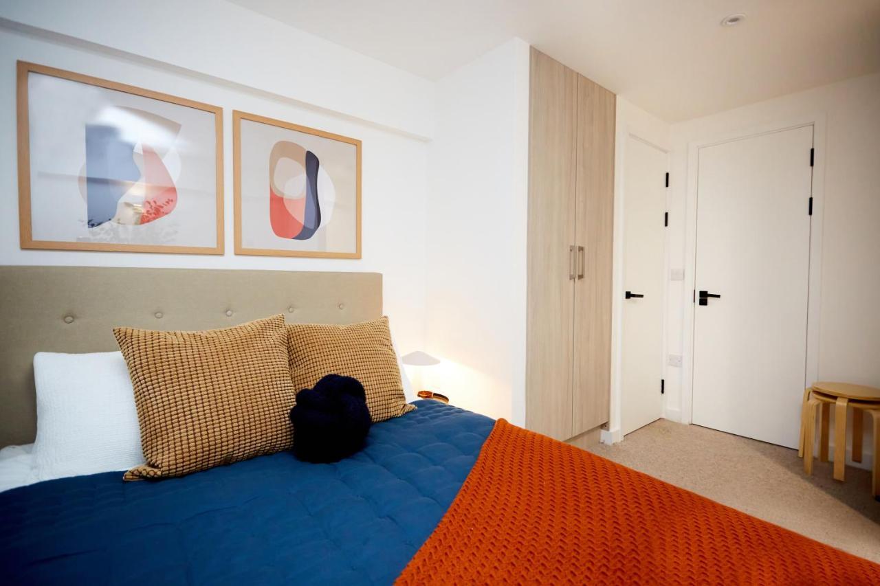 Luxury New Built Split-Level Flat With Rooftop Gardens Access Manchester Ngoại thất bức ảnh